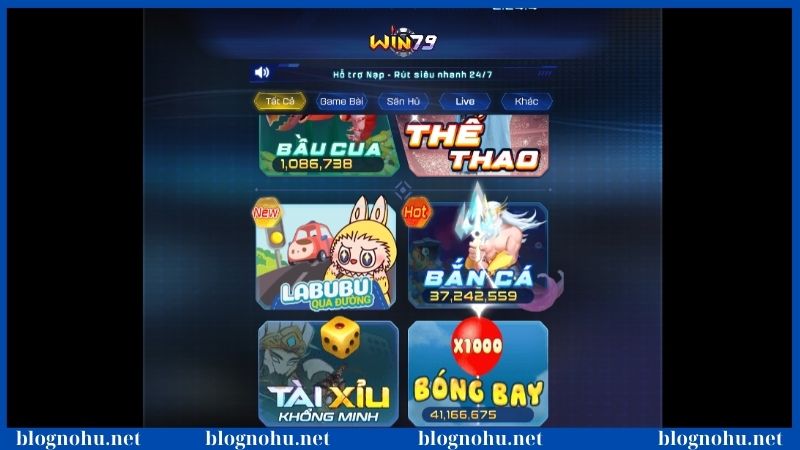 Nổ hũ Win79 - Thiên đường giải trí săn thưởng hàng đầu 1 Nổ hũ Win79 là thiên đường giải trí săn thưởng hàng đầu